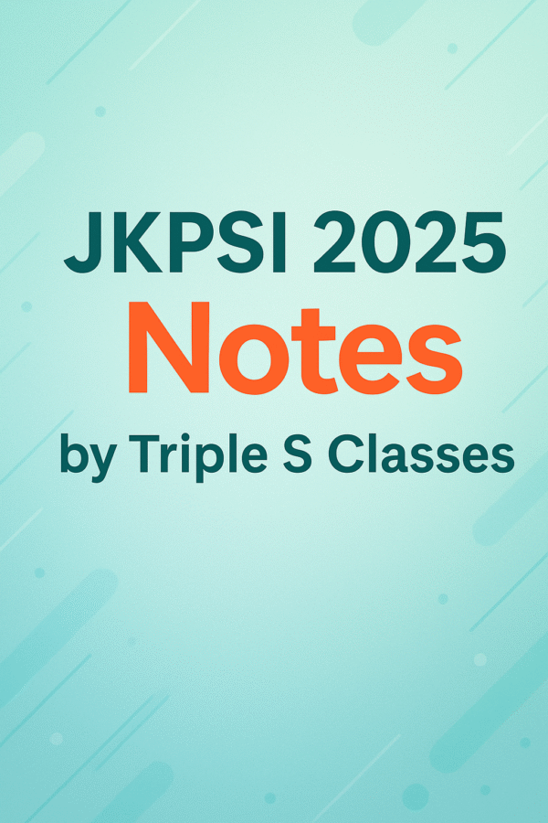 JKPSI 2025 Notes