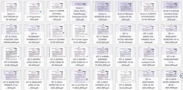 JKSSB PREVIOUS YEAR PAPERS 2020 - 2025 - Image 3